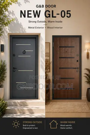 New Gl05 Europe Door G B Door Double Lock