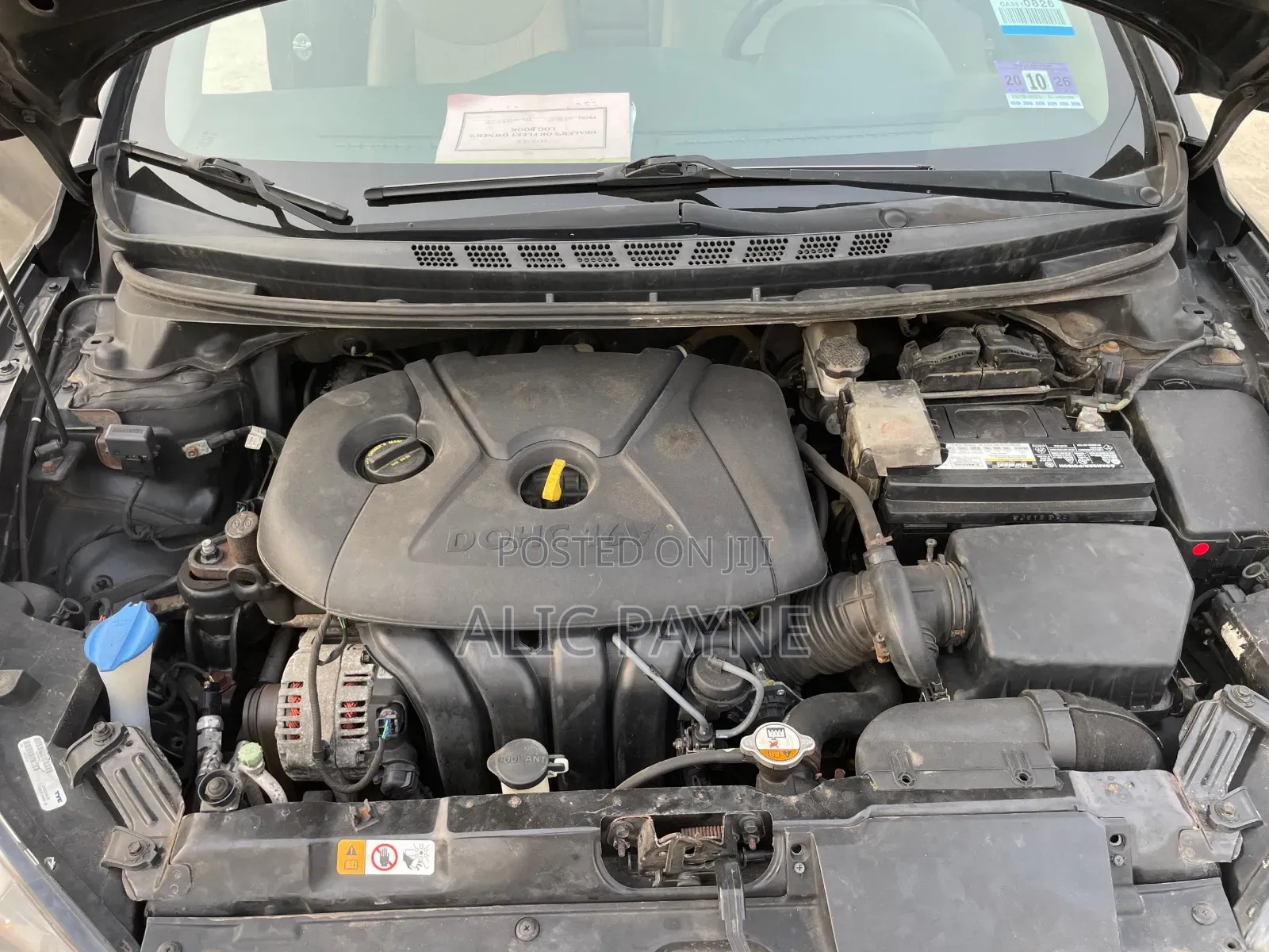 Hyundai Elantra SE 4dr Sedan (1.8L 4cyl 6A) 2015 Black