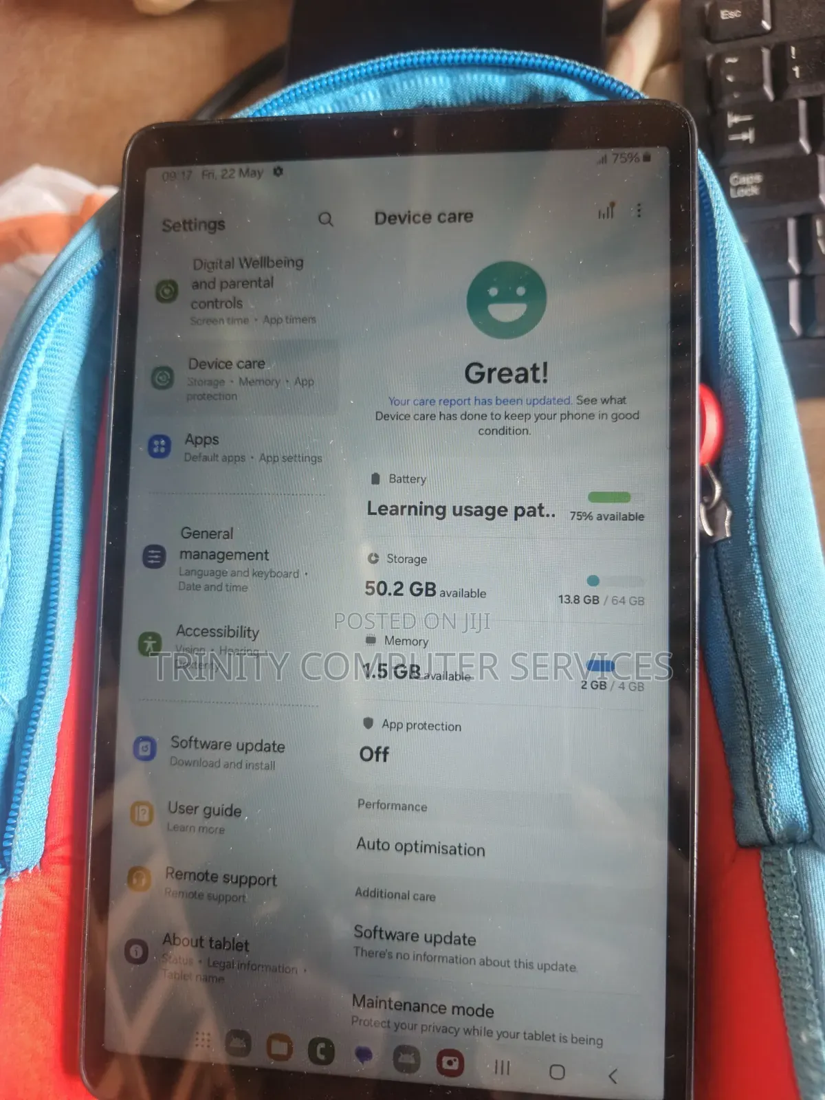 Samsung Galaxy Tab A9 64 GB Blue