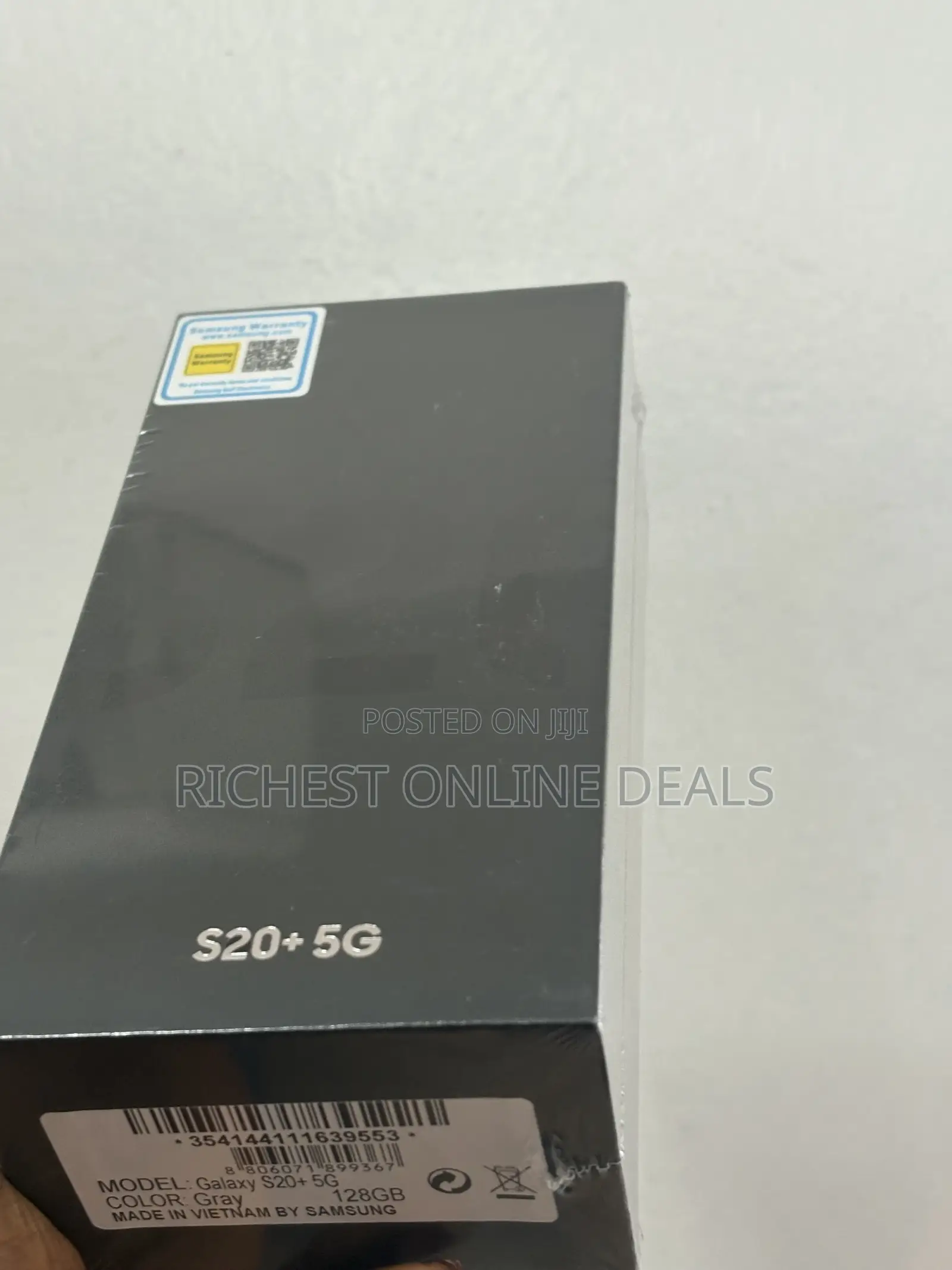New Samsung Galaxy S20+ 5G 128 GB Black
