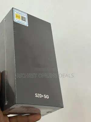 New Samsung Galaxy S20+ 5G 128 GB Black