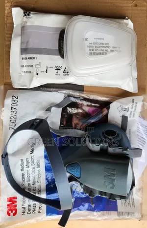 Original 3m Half Face Mask Respirator With Multi-Gas Filters From Usa