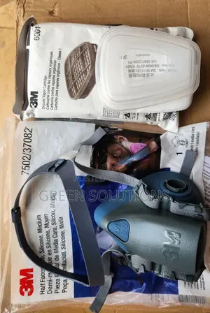 Original 3m Half Face Mask With Organic Vapor Catridge