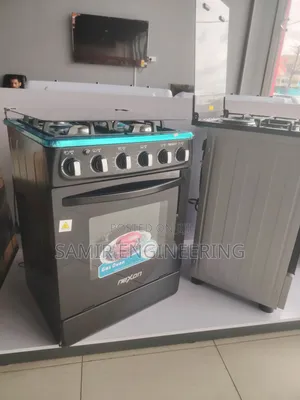 Nexon NGC-60g4-G 4-Burner Freestanding Gas Stove - 60x60cm Black