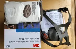 Original 3m Full Face Mask With Organic Vapor Cartridge (6001)