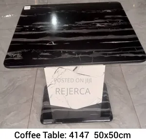 Black and White Coffee Table