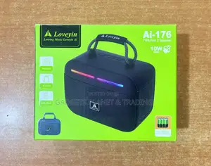 Loveyin Deep Bass Portable 10w Speaker With Fm Radio, Usb Tf Ai-176