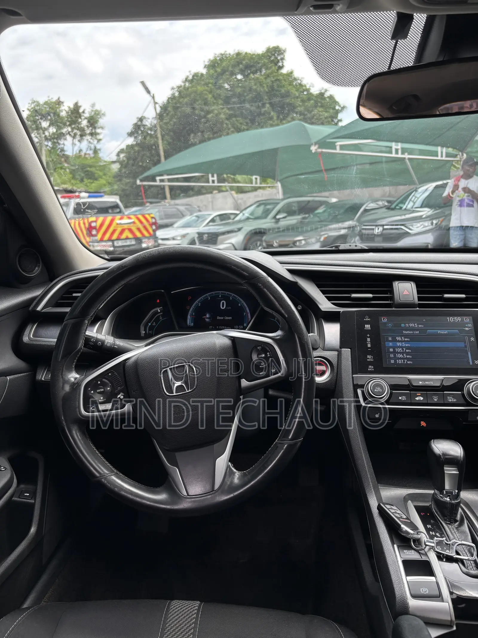 Honda Civic Touring 4dr Sedan (1.5L 4cyl) 2017 Black
