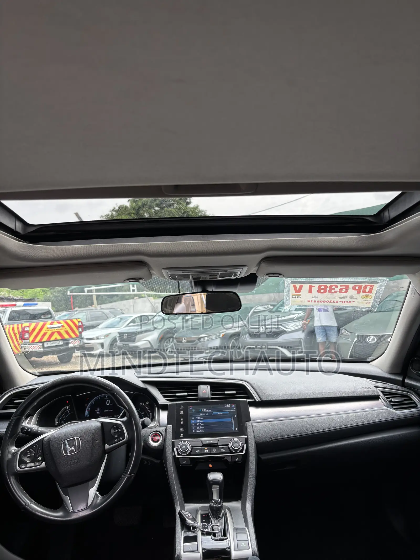 Honda Civic Touring 4dr Sedan (1.5L 4cyl) 2017 Black