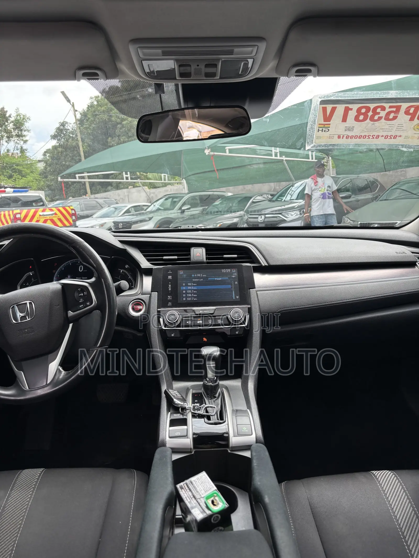 Honda Civic Touring 4dr Sedan (1.5L 4cyl) 2017 Black