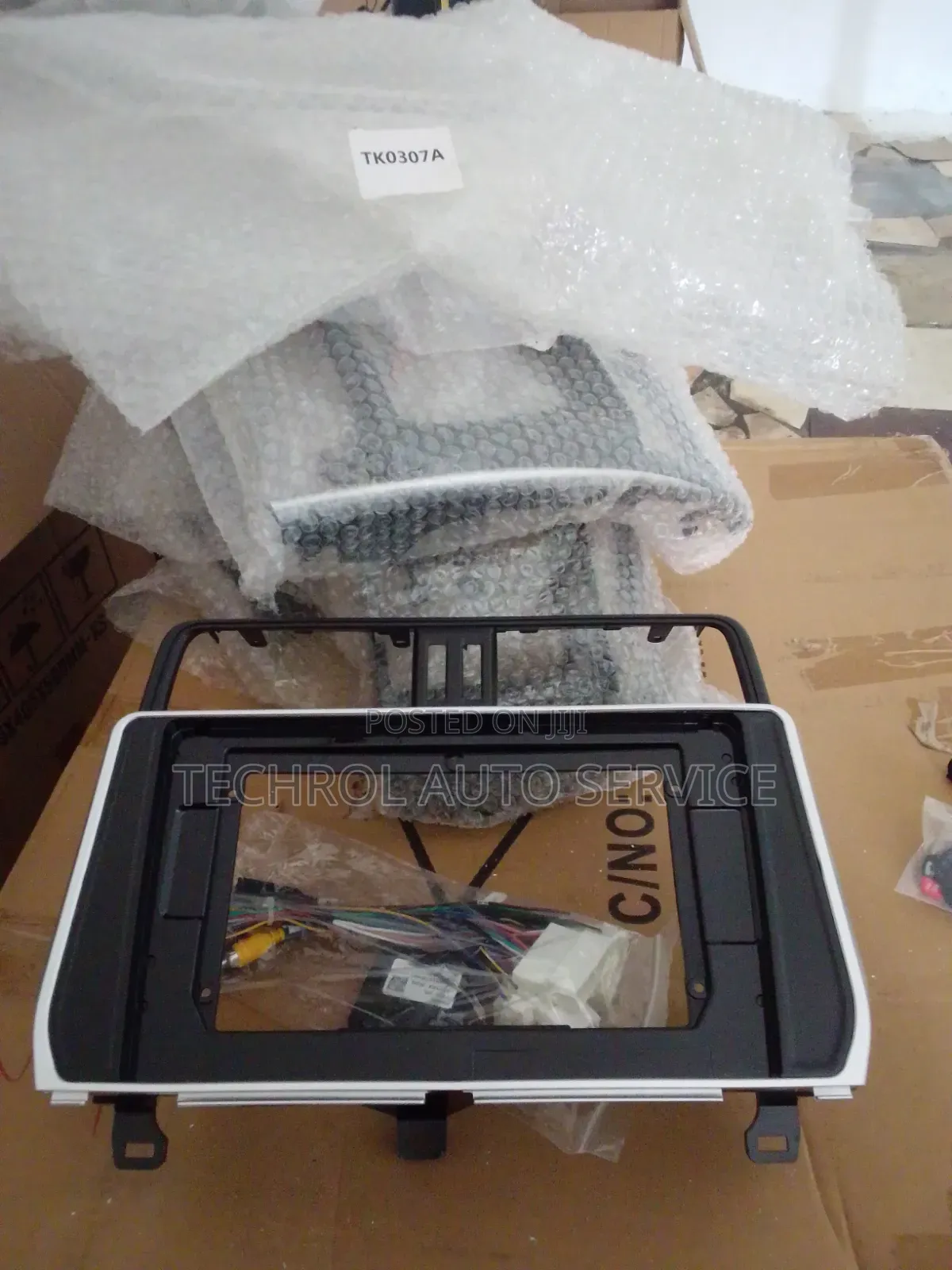 Toyota Landcruiser Prado Andriod Radio Frames 2016 to 2019