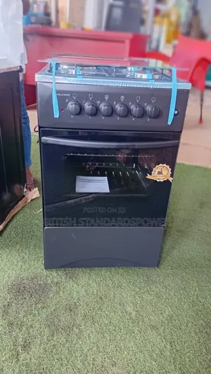 Volcano 4 Burner Gas Cooker With Oven