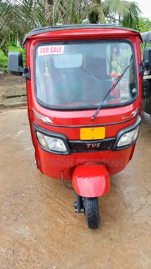 TVS King Deluxe Plus iTouch Start 2023 Red