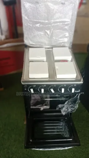 Stainless Steel 4 Burner Cooker With Oven