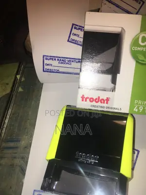 Rubber Stamps All Shapes With Logo, Embossers,Receipt Imvoice Print