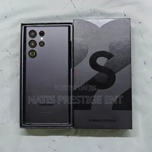 New Samsung Galaxy S22 Ultra 128 GB Black