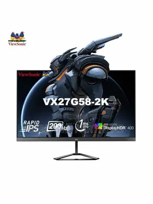 Viewsonic 27", Qhd, 210hz, Fast Ips, HDR 400 Gaming Monitor