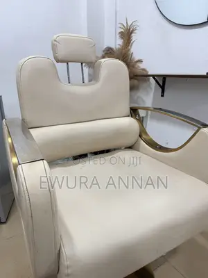 Reclining Salon Chair for Hair, Makeup Lash Techs