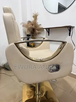 Reclining Salon Chair for Hair, Makeup Lash Techs