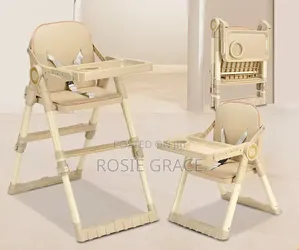 Foldable Height Adjustable Feeding High Chair