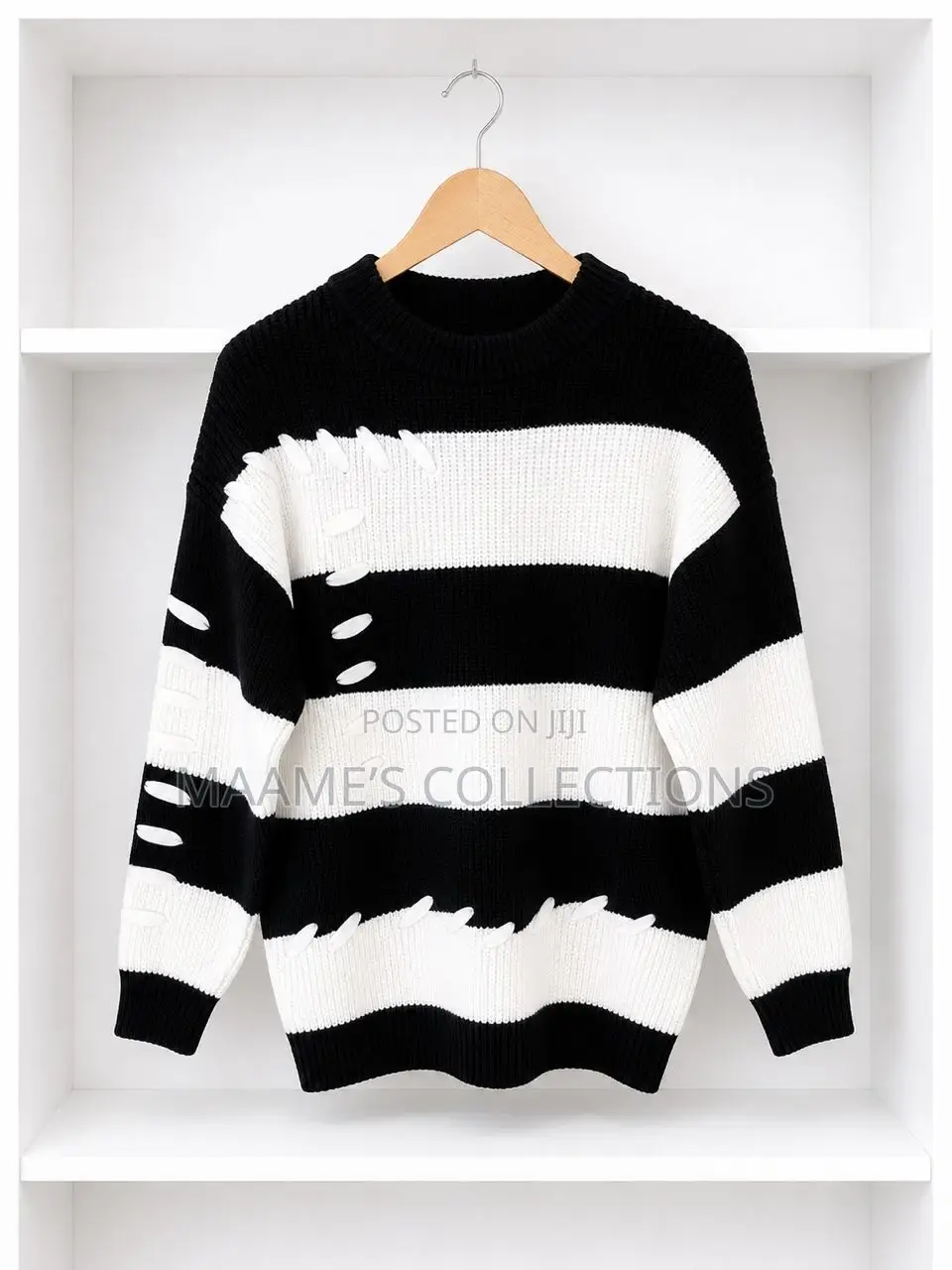 Men’S Color Block Knitted Sweater / Cardigan / Pullover