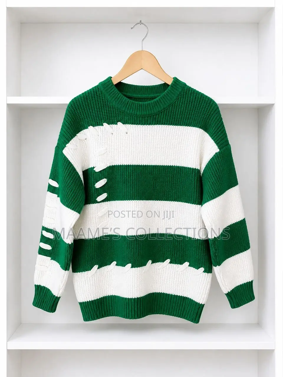 Men’S Color Block Knitted Sweater / Cardigan / Pullover