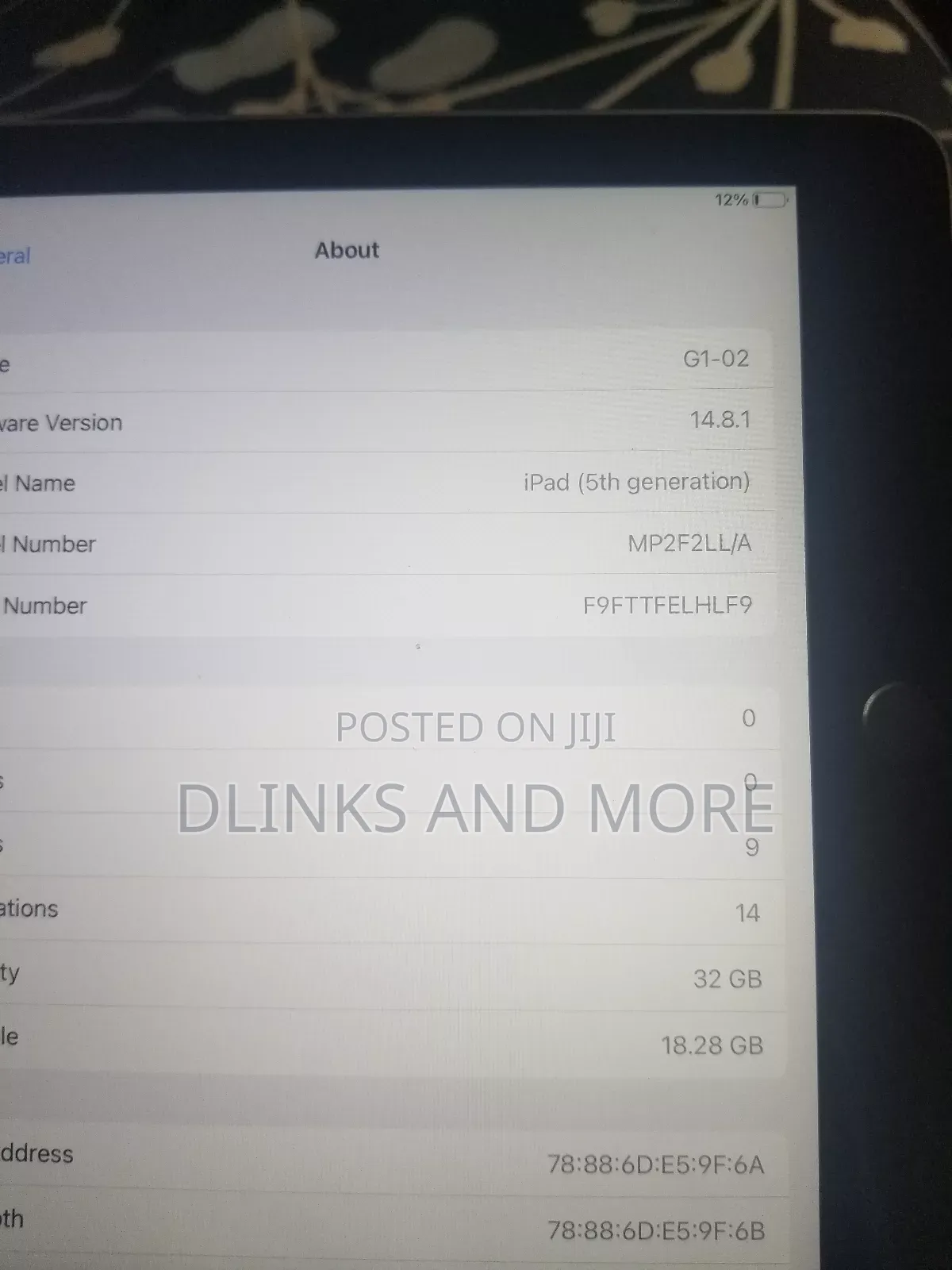 Apple iPad Air 32 GB Silver