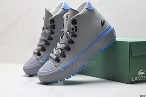 Original Lacoste Grey/Blue Mid-Shot