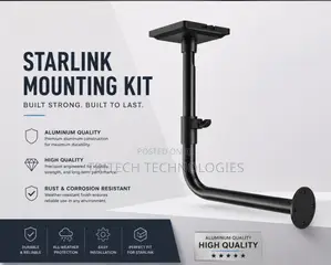 Starlink Adjustable Pole Wall Mounting Kit Gen3
