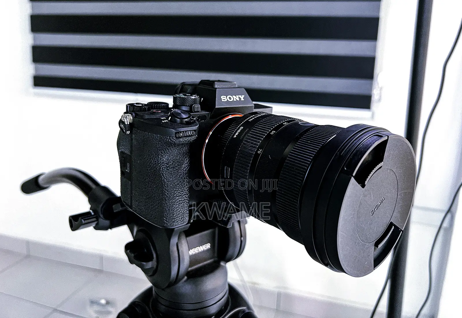 Neewer Tp37 74" Video Tripod for Camera With Fluid Head
