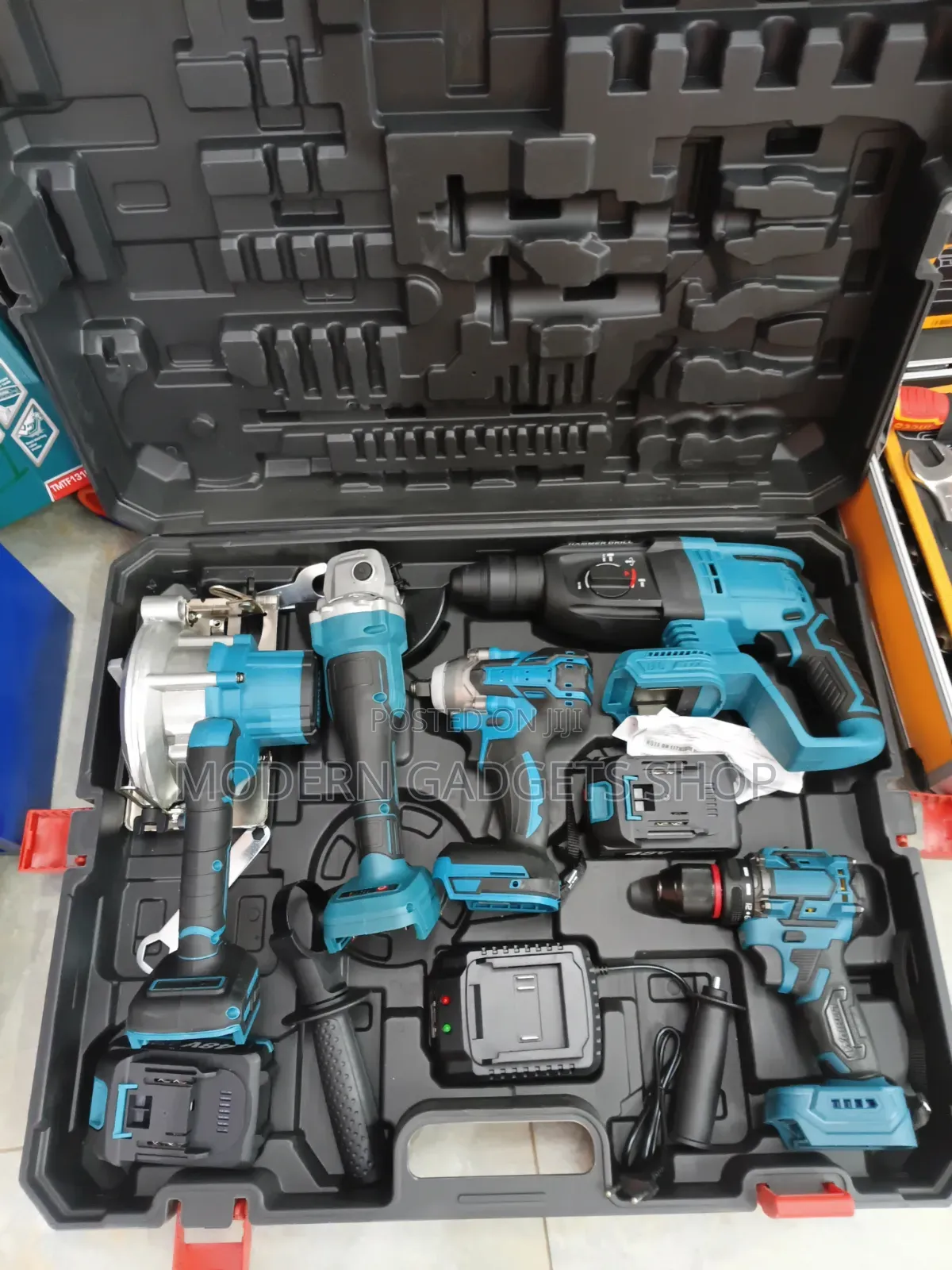 4 in 1 Electric Hand Tools Drill, Screwdriver, Grinders.
