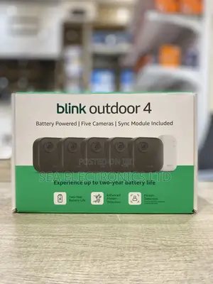 Outdoor 4-Wireless Battery Smart Home Security