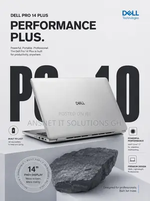 New Laptop Dell Pro Plus 14 32GB Intel Core Ultra 7 SSD 512GB
