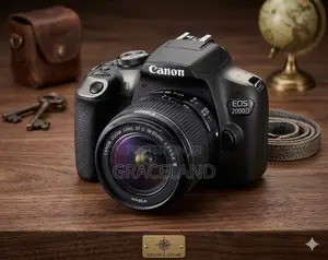 This Is Original Canon Eos 2000d Camera + Wifi Available