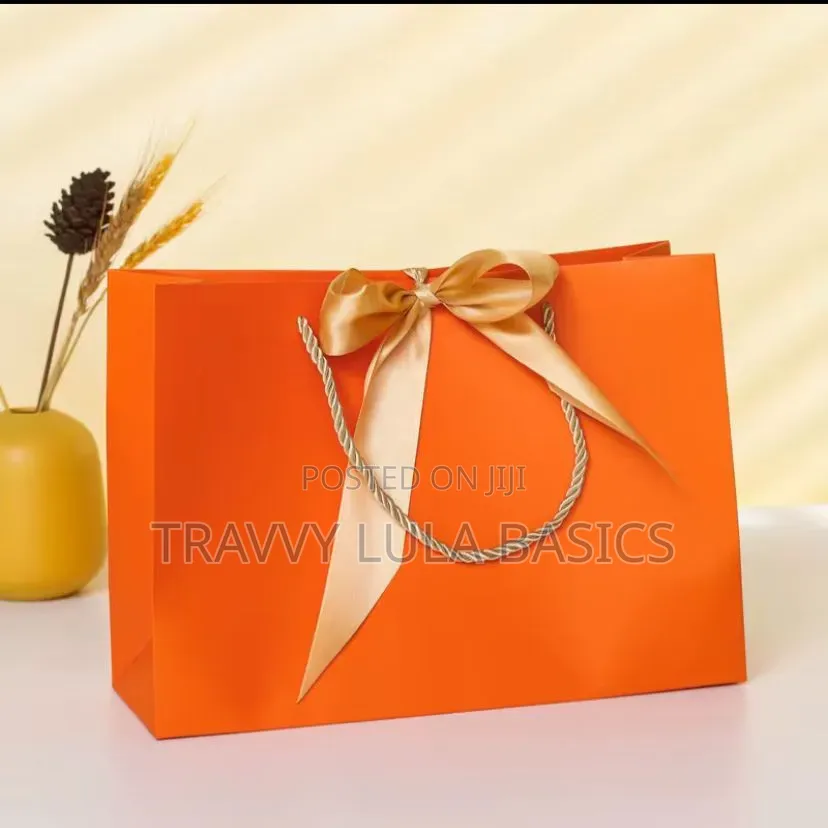 Paper Bow Gift Bag