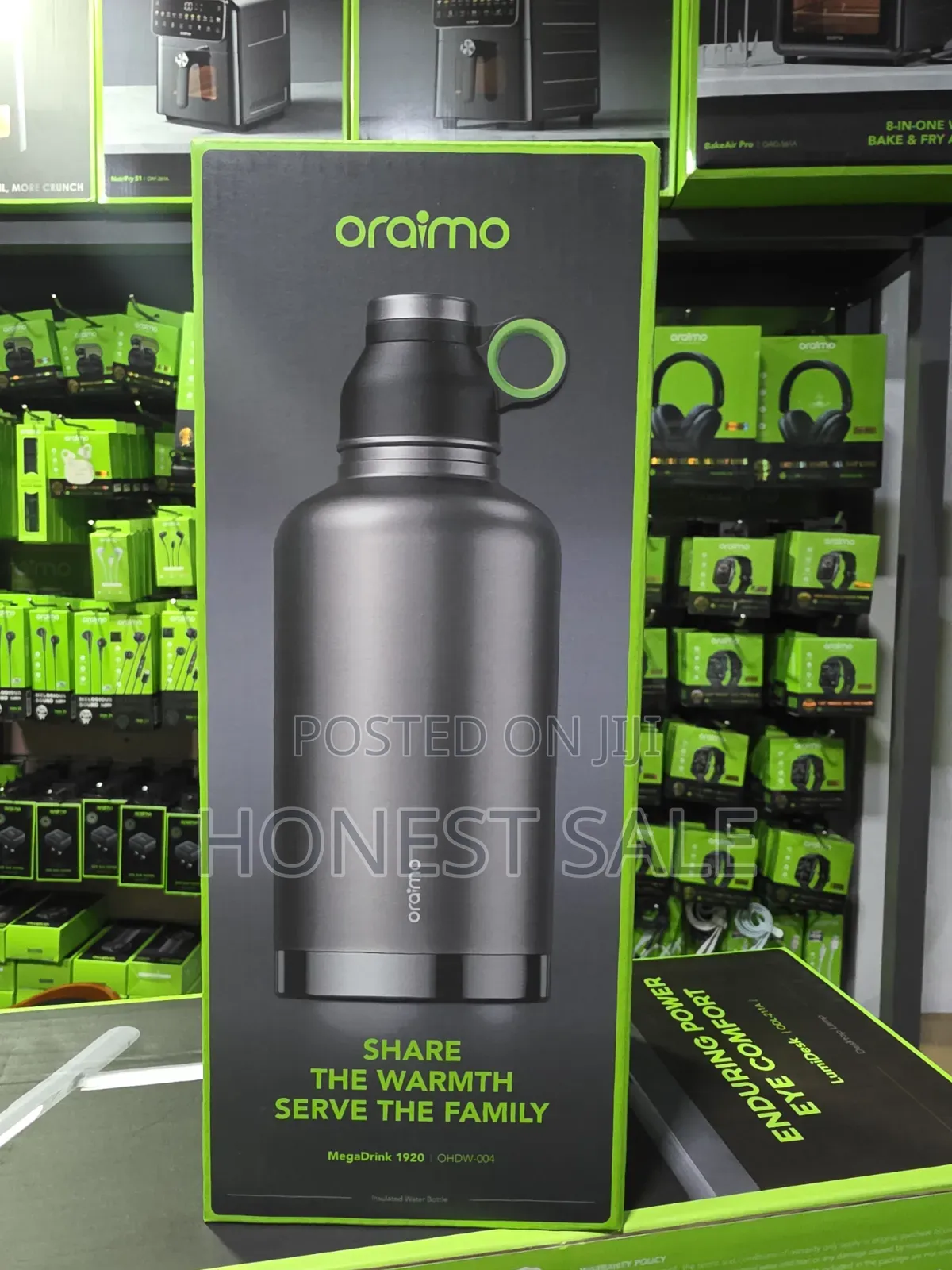 Oraimo Megadrink 1920 Leakproof Generous 1.9l Insulated Water Bottle