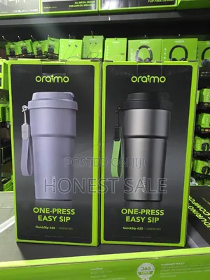 Oraimo Quicksip 620 620ml Temperature-Locking Insulated Water Bottle