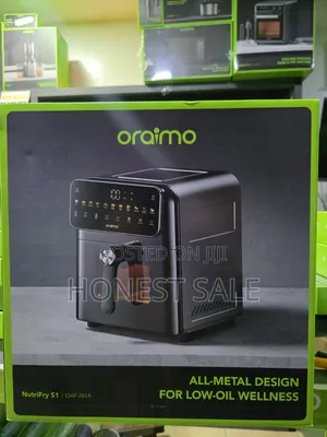 Oraimo Nutrifry S1 6l 1500w 230°C High-Temp Air Fryer