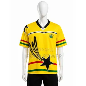 Ghana to the World Jersey Yellow ( )