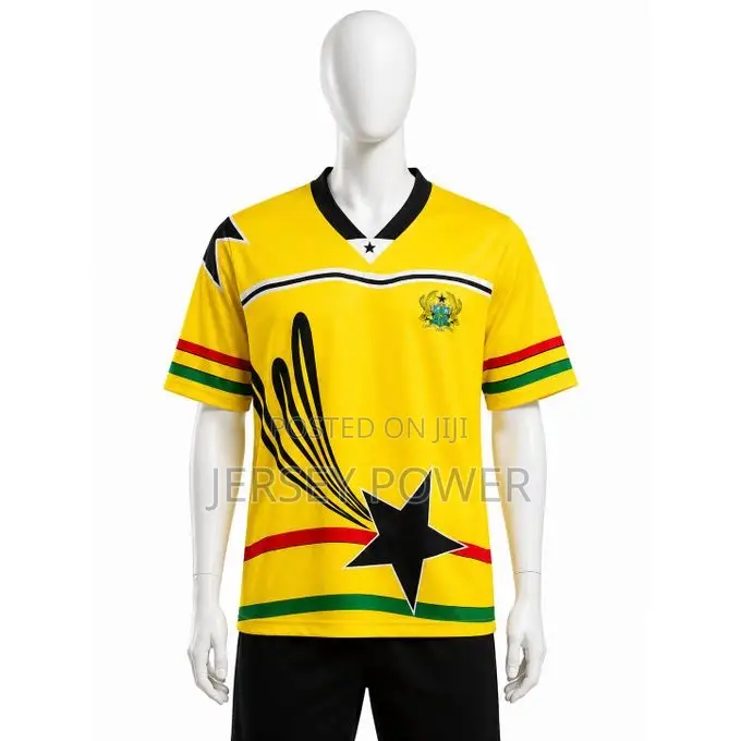 Ghana to the World Jersey Yellow ( )