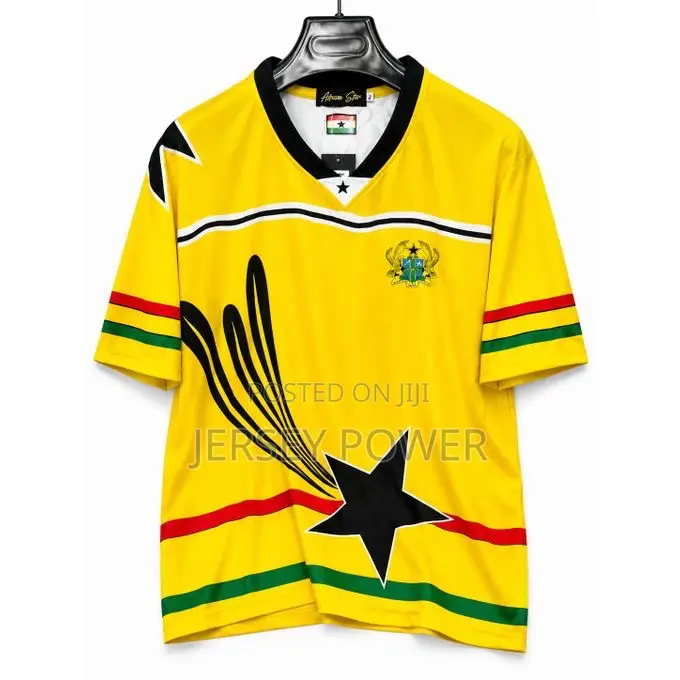 Ghana to the World Jersey Yellow ( )