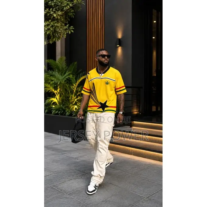Ghana to the World Jersey Yellow ( )