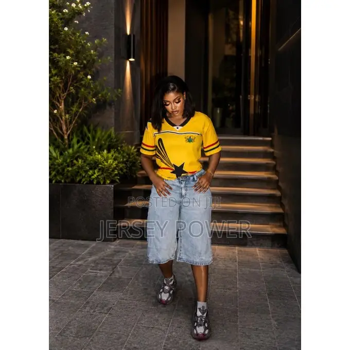 Ghana to the World Jersey Yellow ( )