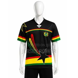 Ghana Jersey Black Fashion ( to the World )