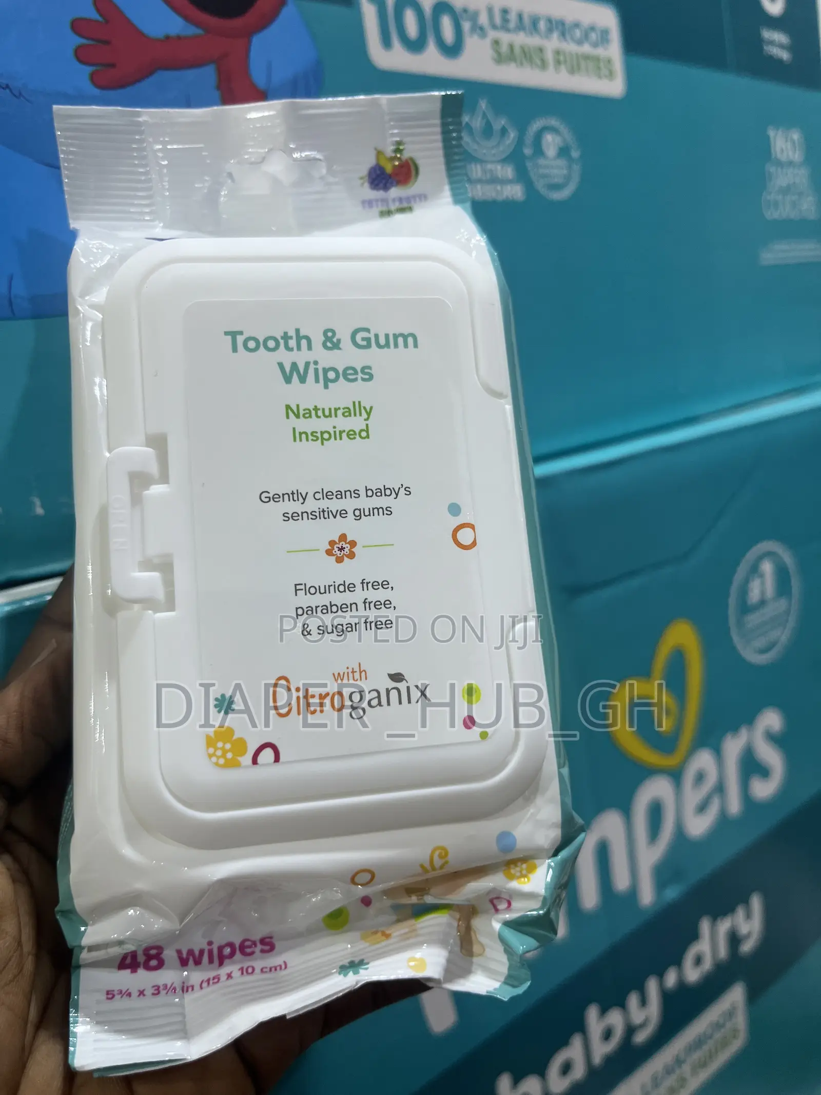 Dr. Talbot’S Baby Tooth and Gum Wipes With Citroganix 48wipes