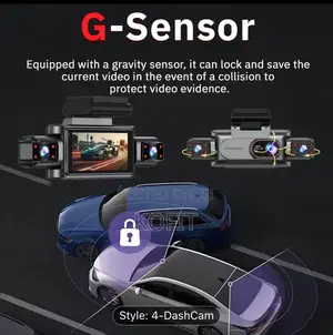 3-Chanel Dash Cam 1080p