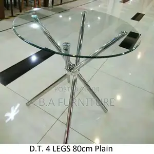 Dining Table- Tempered Glass