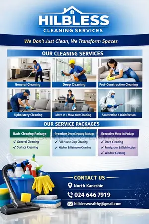 Hilbless Cleaning, Fumigation Facility Management Company Limited