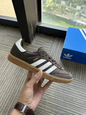 Affordable Sneakers- Adidas Samba Brown/White - Unisex