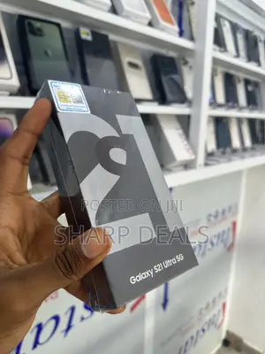 New Samsung Galaxy S21 Ultra 5G 128 GB Black
